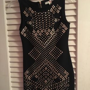 Derek Heart black bodycon dress